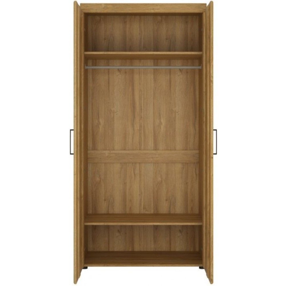 Ντουλάπα Cognac δίφυλλη