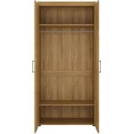 Ντουλάπα Cognac δίφυλλη