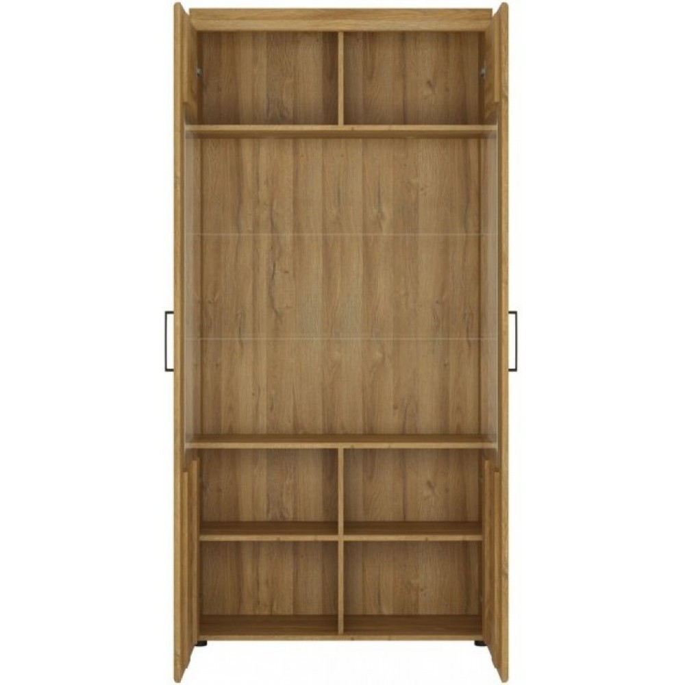 Βιτρίνα ψηλή Cognac 2D