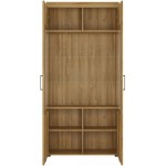 Βιτρίνα ψηλή Cognac 2D