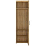 Βιτρίνα Cognac 1D 58x37.4x195
