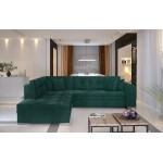 Γωνιακός καναπές Pueblo-Αριστερή-Prasino