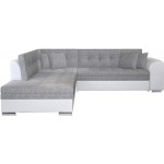 Γωνιακός καναπές Pueblo-Αριστερή-Leuko - Gkri anoixto