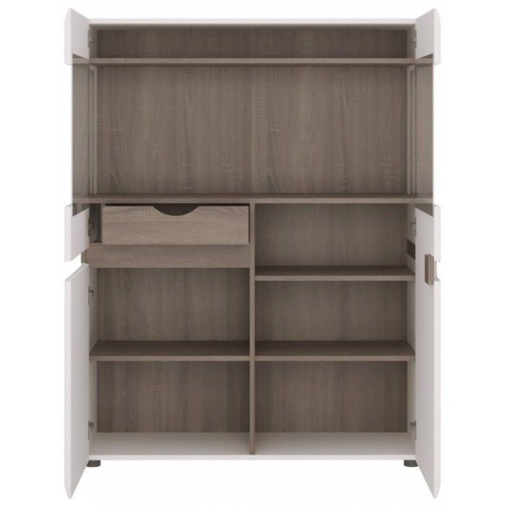 Βιτρίνα χαμηλή Lugano plus