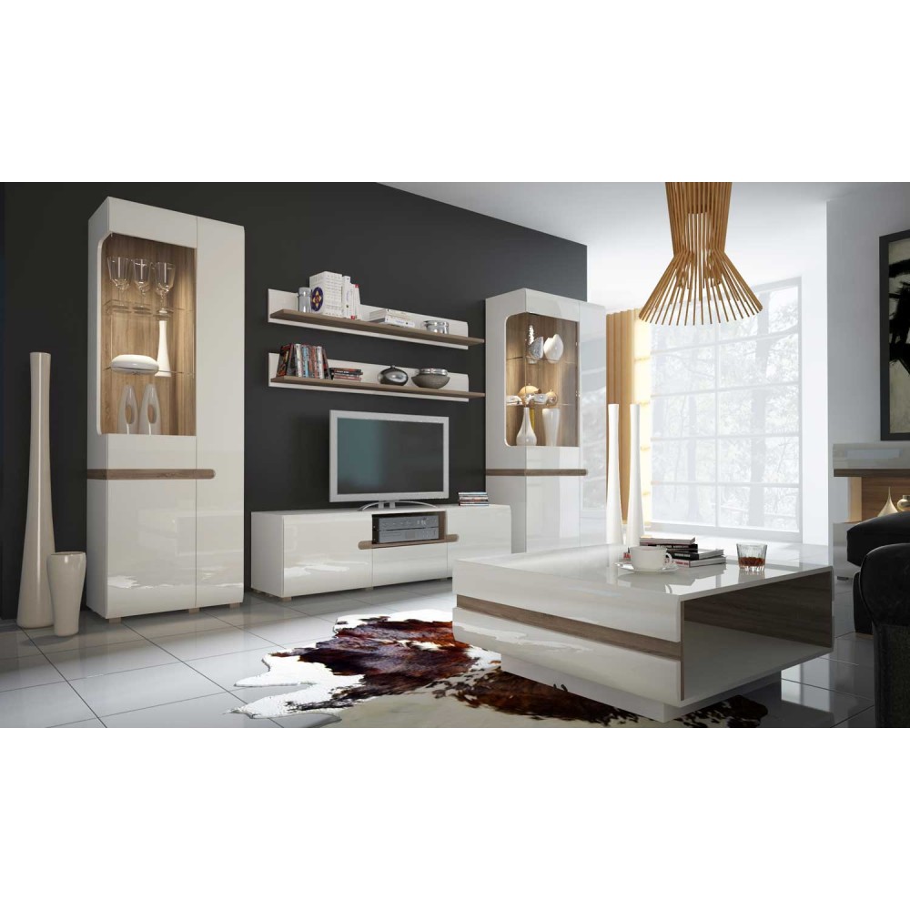 Έπιπλο τηλεόρασης Lugano 2D1S