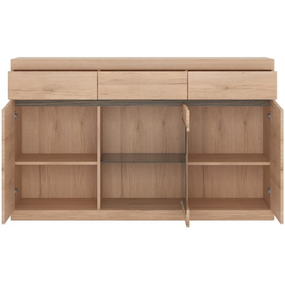 Μπουφές με βιτρίνα Santiago 3D3S