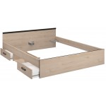 Κρεβάτι Novel-140 x 190-Fusiko-Mavro