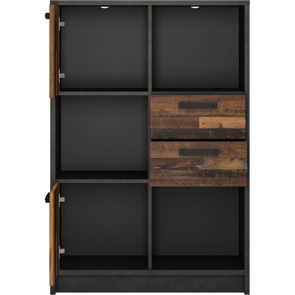 Βιβλιοθήκη χαμηλή Nebraska