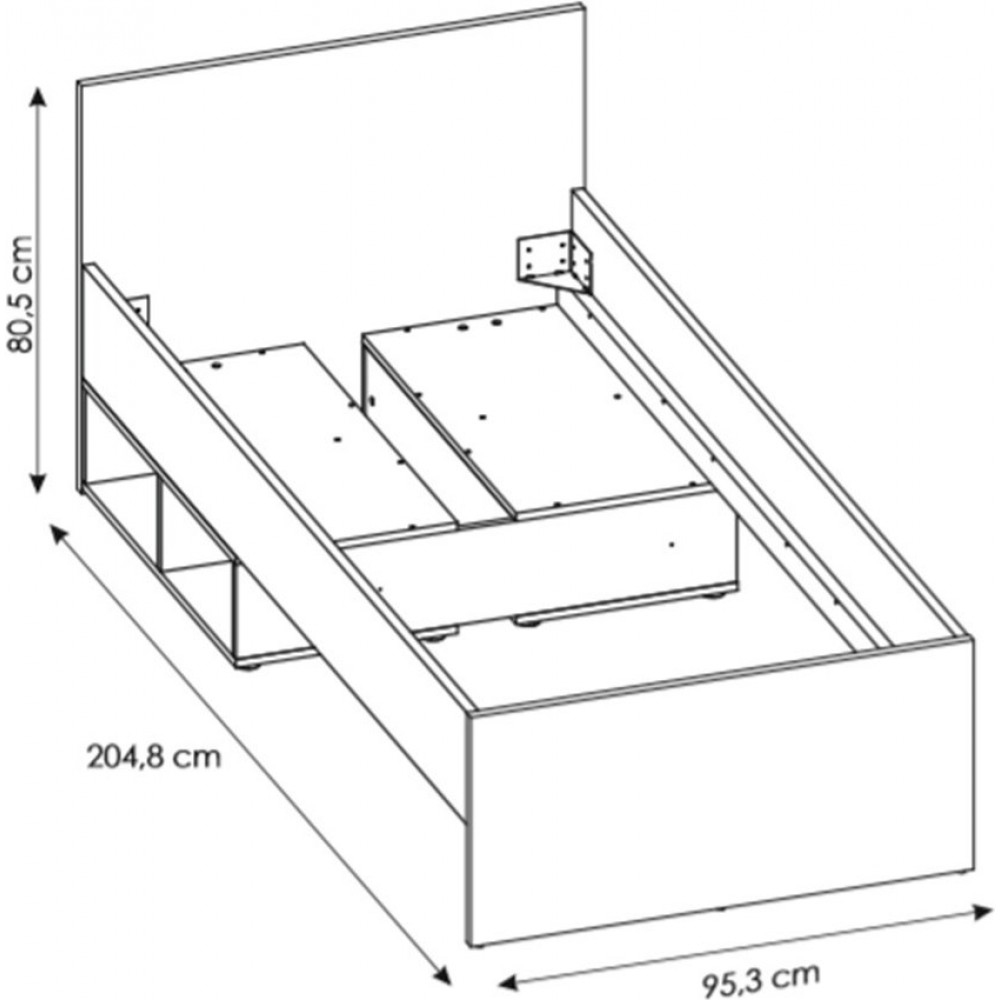 Κρεβάτι Nebraska-120 x 200