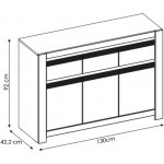 Μπουφές Sydney 3D3S