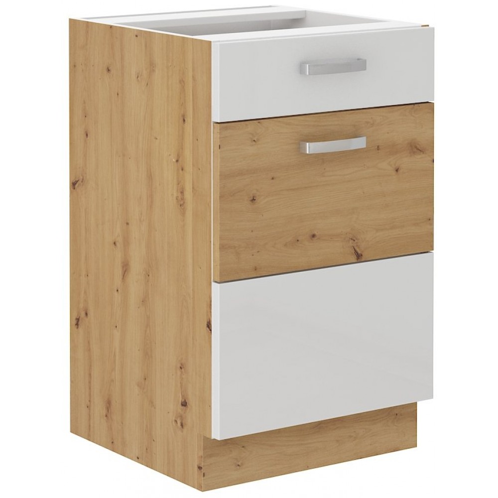 Επιδαπέδιο ντουλάπι Artista 50 D 1F 1S-Leuko