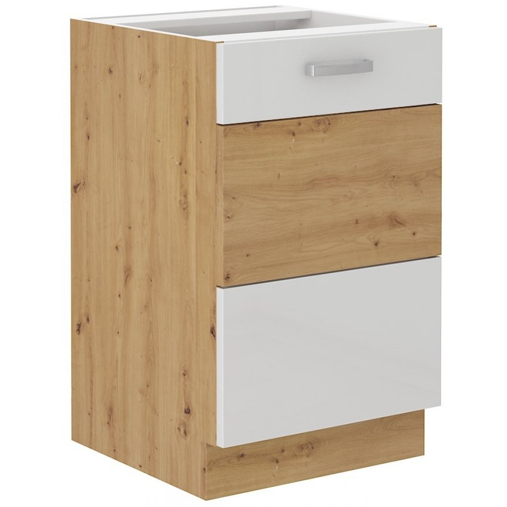 Επιδαπέδιο ντουλάπι νεροχύτη Artista 50 ZL 1F BB-Leuko