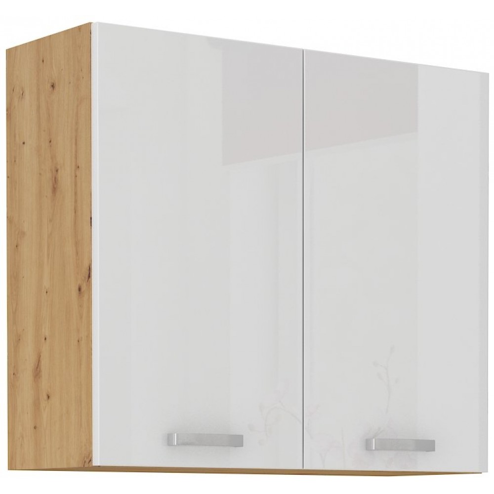 Κρεμαστό ντουλάπι Artista 80 G-72 2F-Leuko