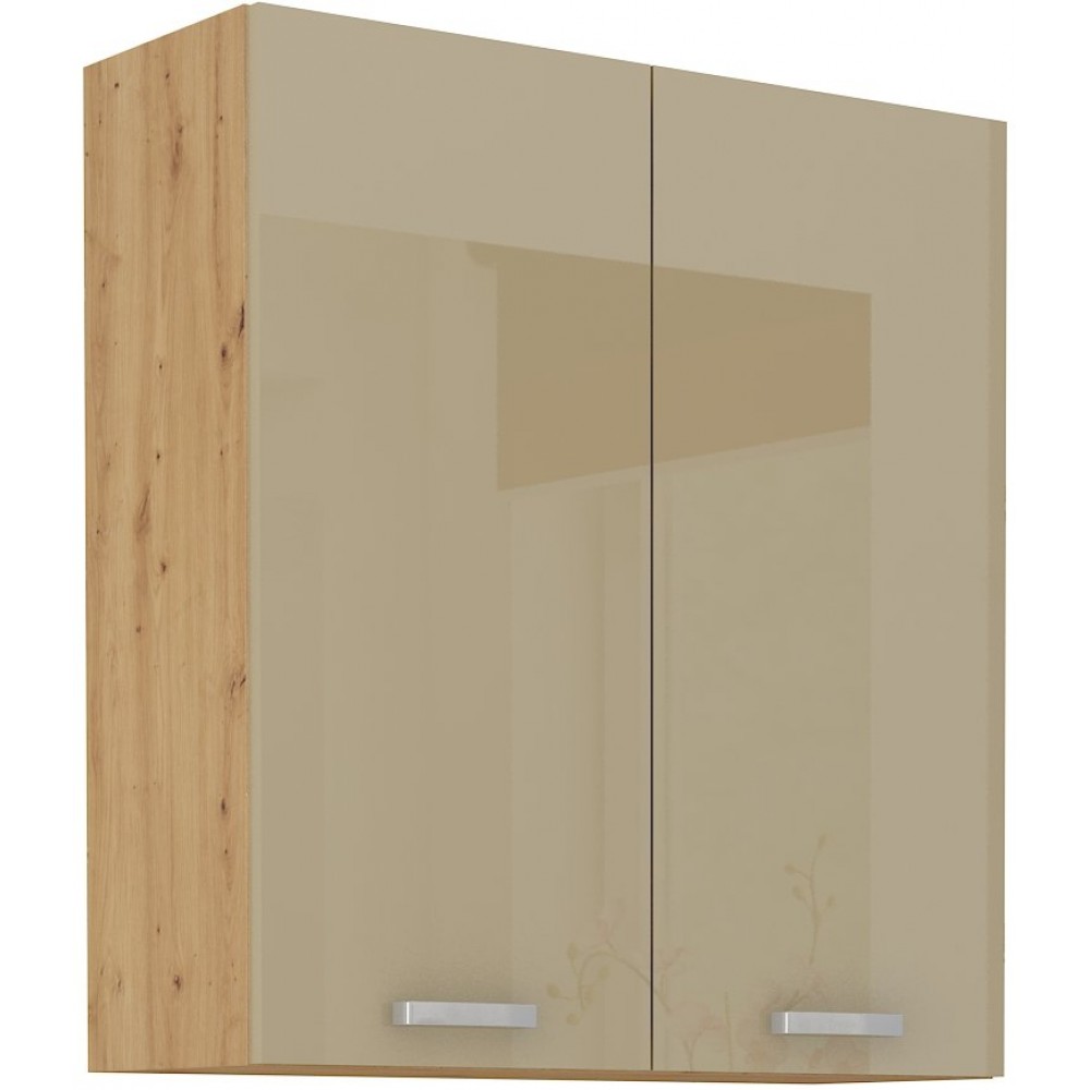 Κρεμαστό ντουλάπι Artista 80 G-90 2F-Capuccino