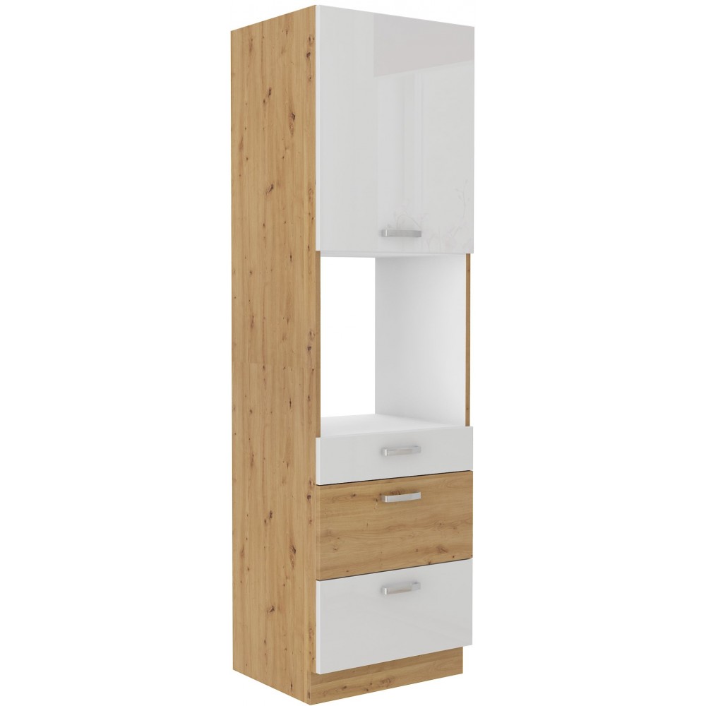 Επιδαπέδιο ντουλάπι Artista 60 DPS-210 3S 1F-Leuko