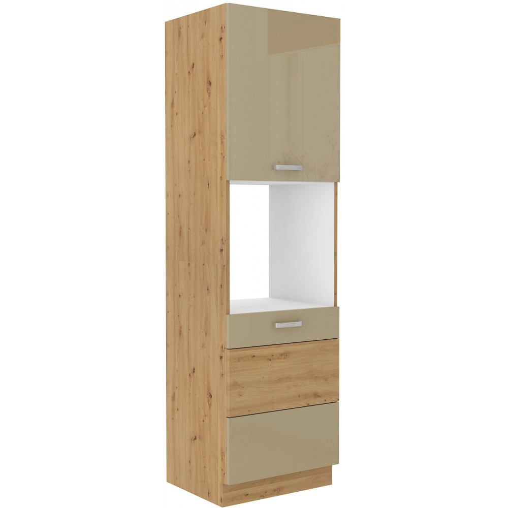 Επιδαπέδιο ντουλάπι Artista 60 DP-210 2F-Capuccino