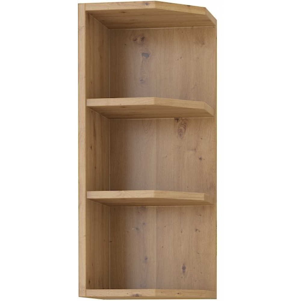 Κρεμαστό ντουλάπι με ράφια γωνιακό Artista