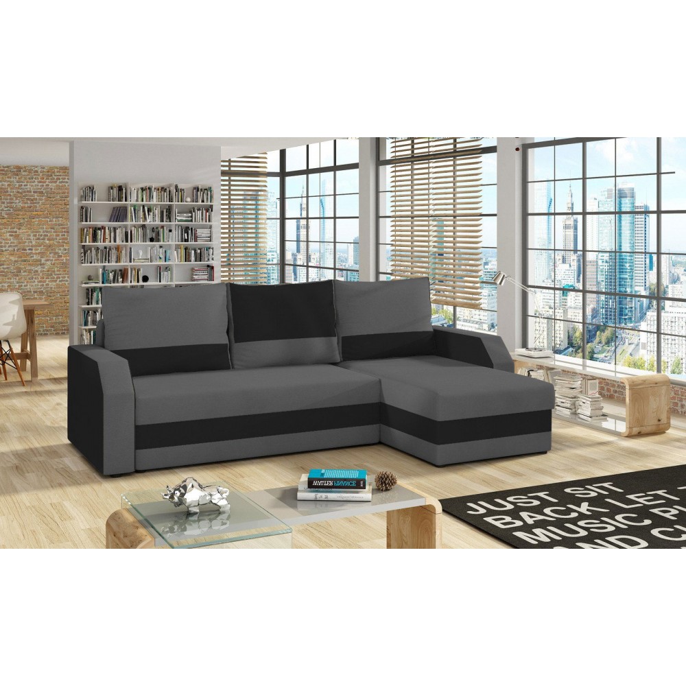 Γωνιακός καναπές Juego-Gkri Skouro - Gkri