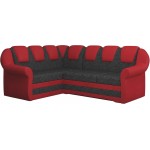 Γωνιακός καναπές King II-Αριστερή-Anthraki-Kokkino