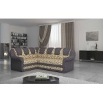 Γωνιακός καναπές King II-Αριστερή-Gkri - Butterfly 243x190x105