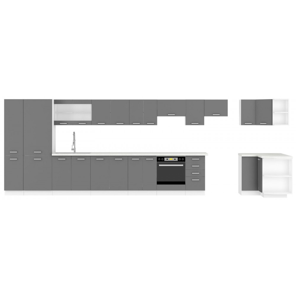 Επιδαπέδιο ντουλάπι ψηλό Shadow 60 DK