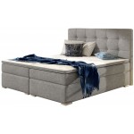 Επενδυμένο κρεβάτι Iowa-Gkri Anoixto-160 x 200