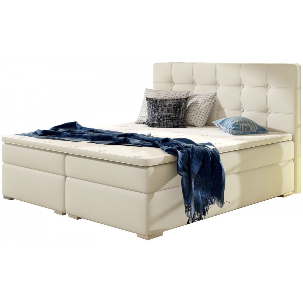 Επενδυμένο κρεβάτι Iowa-Mpez-180 x 200