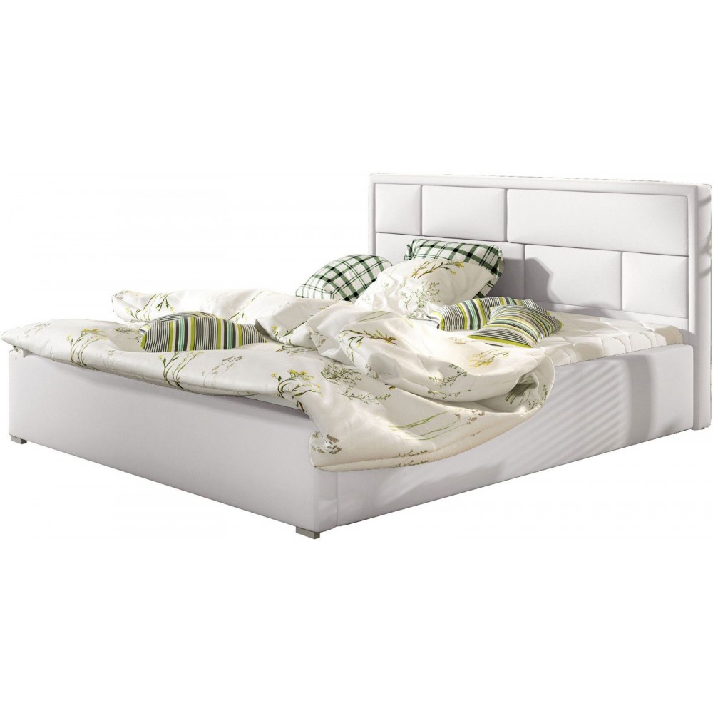 Επενδυμένο κρεβάτι Maestra-180 x 200-Leuko