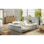 Επενδυμένο κρεβάτι Maestra-200 x 200 -Gkri Anoixto 220x223x93