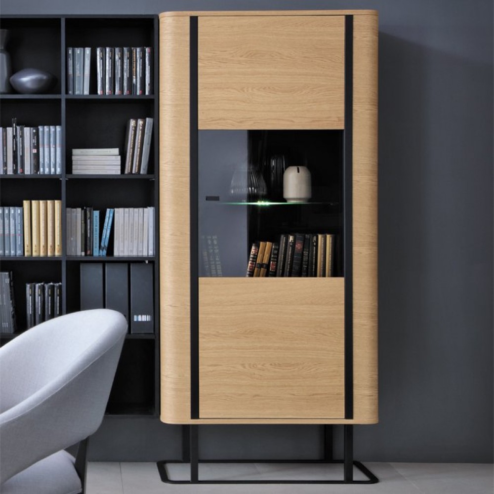 Βιτρίνα Goteborg 1D 90.6x40.2x200