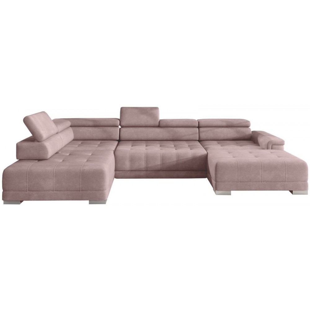 Γωνιακός καναπές Carmel plus-Αριστερή-Sapio milo 374x220x78