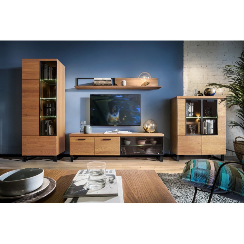 Βιτρίνα Paragon 1D 67x42x198