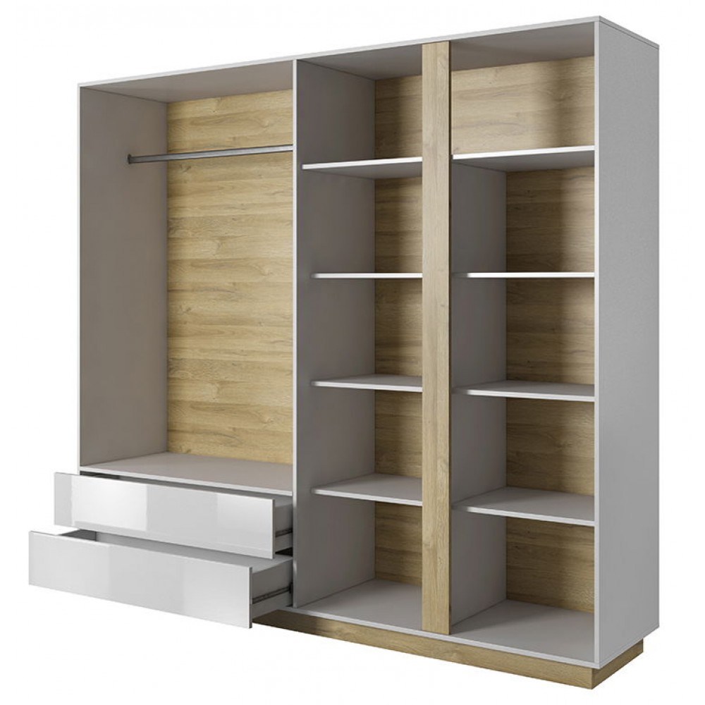 Ντουλάπα Arcan τετράφυλλη-Leuko Fusiko