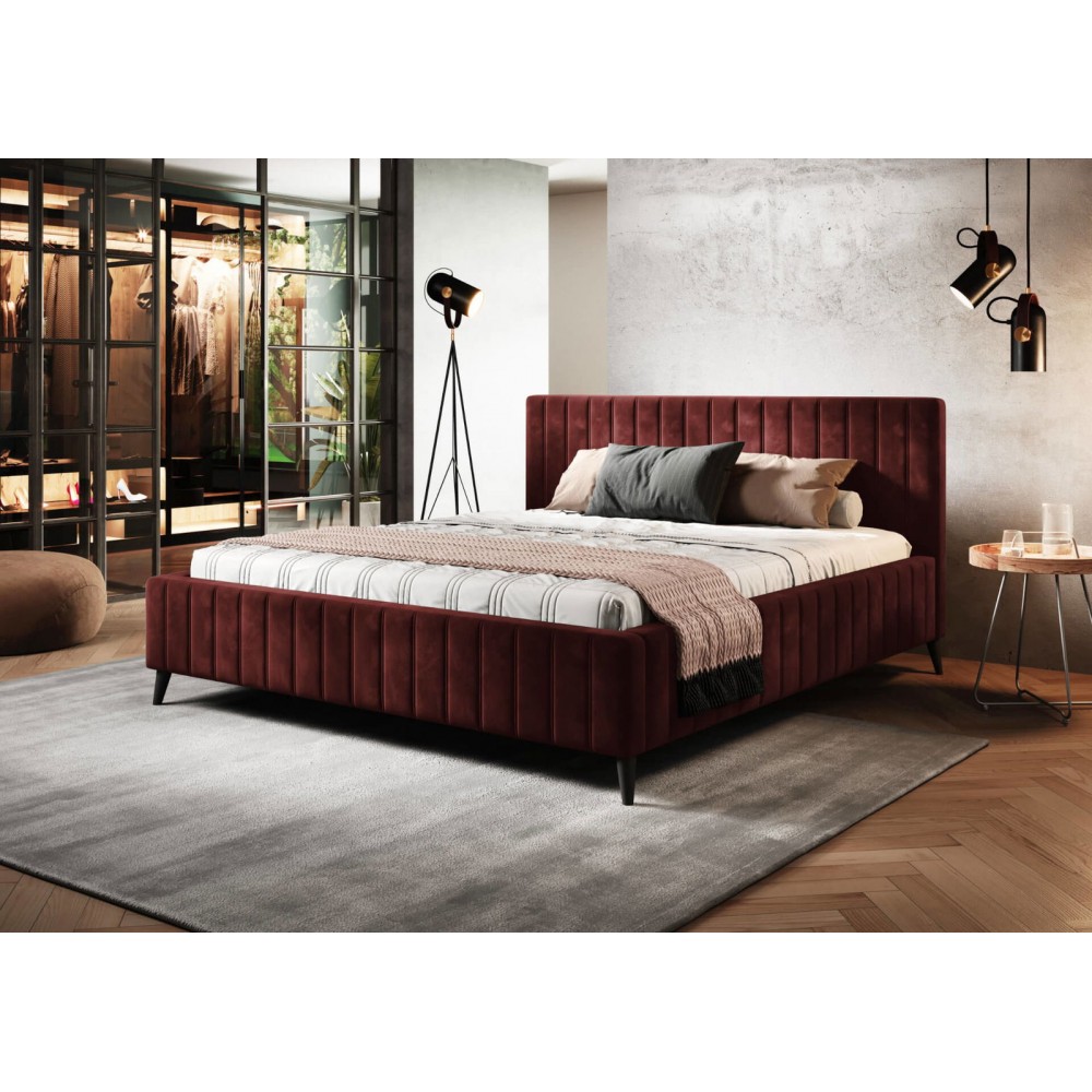 Επενδυμένο κρεβάτι Margo-160 x 200-Keramidi