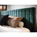 Επενδυμένο κρεβάτι Margo-180 x 200-Prasino