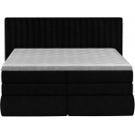 Επενδυμένο κρεβάτι Melantha με στρώμα και ανώστρωμα-140 x 200-Mauro