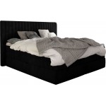 Επενδυμένο κρεβάτι Melantha με στρώμα και ανώστρωμα-140 x 200-Mauro