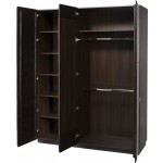 Ντουλάπα Morty τρίφυλλη με καθρέπτη-Begge