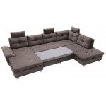 Γωνιακός καναπές Canaria plus-Αριστερή-Kafe 350x245x88