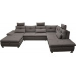 Γωνιακός καναπές Canaria plus-Αριστερή-Kafe 350x245x88