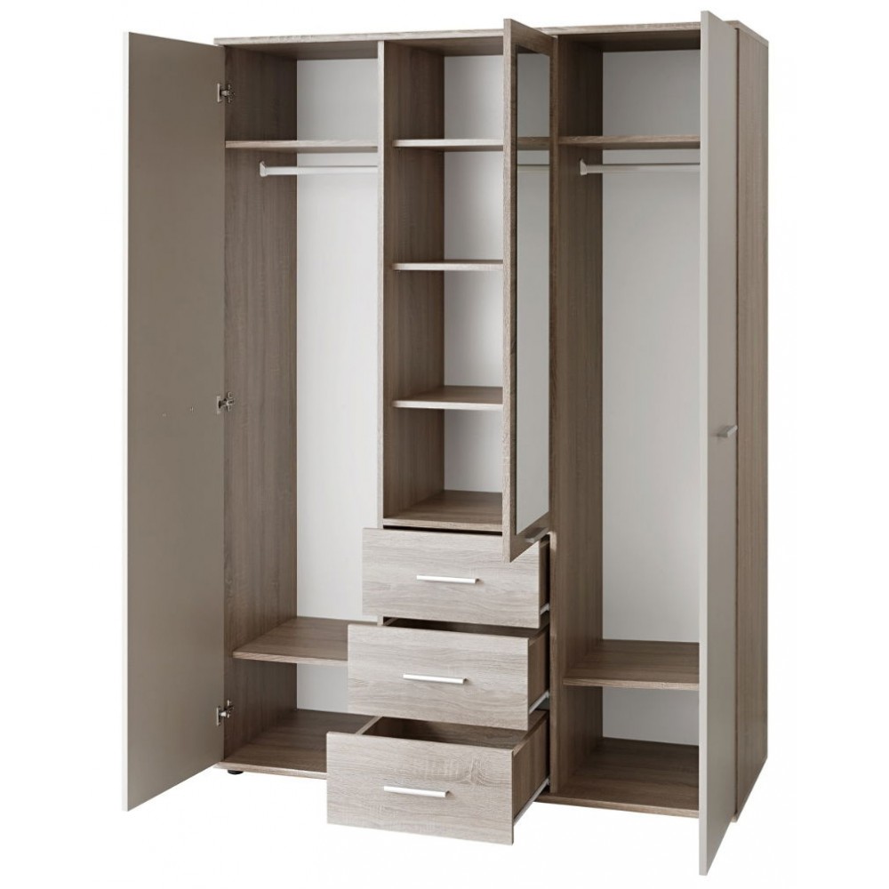 Ντουλάπα Reins τρίφυλλη