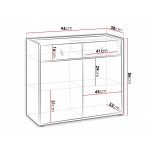 Τουαλέτα Samoa -Μήκος 94 εκ.