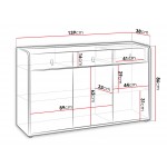 Τουαλέτα Samoa -Μήκος: 139 εκ.