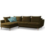 Γωνιακός καναπές Camille-Δεξιά-Moustardi 282x94x73