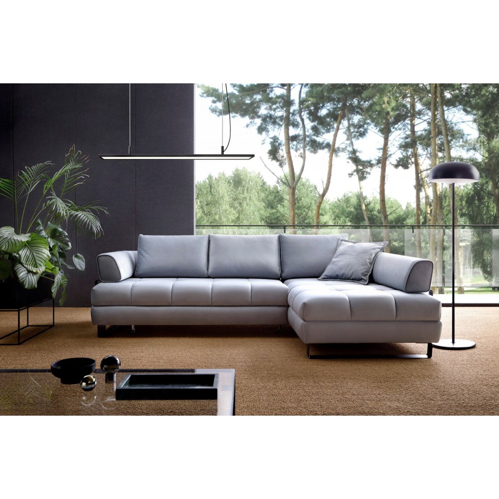 Γωνιακός καναπές Hanna-Αριστερή-Gkri Anoixto 272x96x72