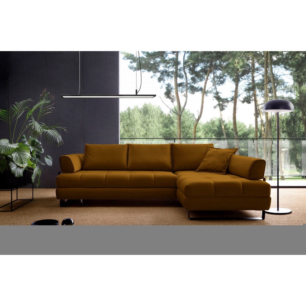 Γωνιακός καναπές Hanna-Αριστερή-Kitrino 272x96x72