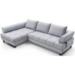 Γωνιακός καναπές Hanna-Δεξιά-Gkri Anoixto 272x96x72