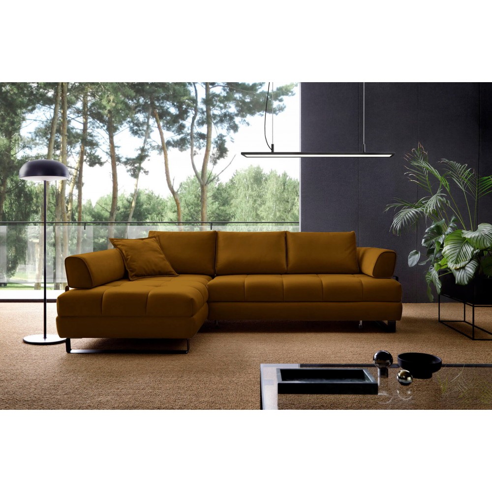 Γωνιακός καναπές Hanna-Δεξιά-Kitrino 272x96x72