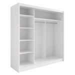 Ντουλάπα συρόμενη Aris με καθρέπτη mini