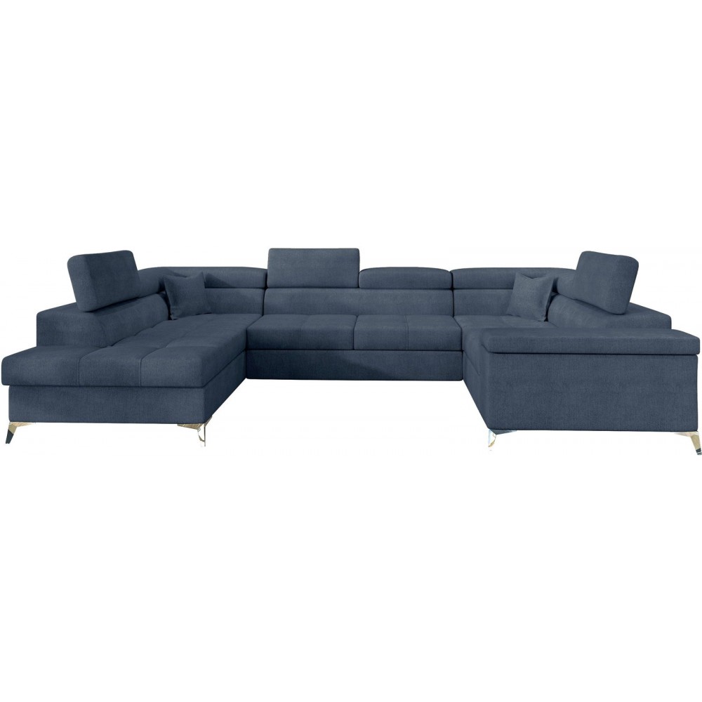 Γωνιακός καναπές Motta-Αριστερή-Petrol